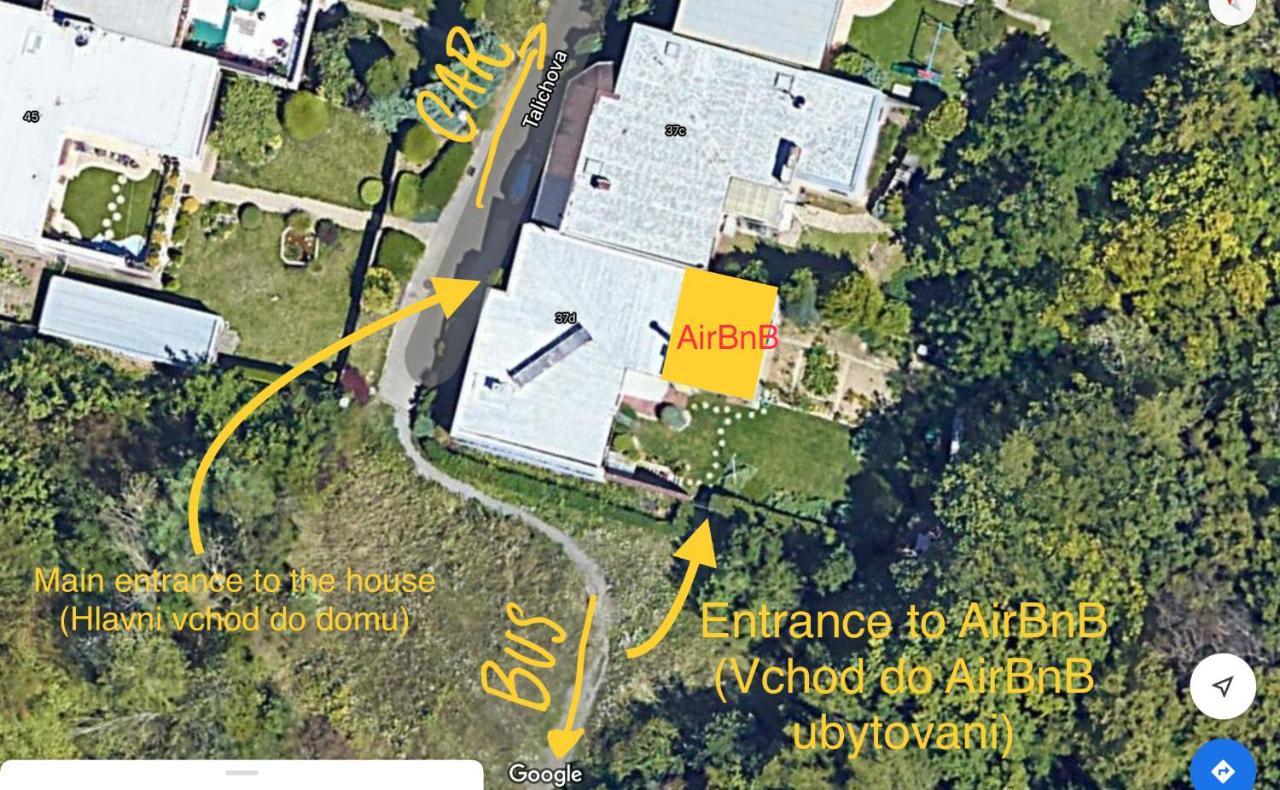 Krasny Apartman U Lesa, Trolejbus Do Centra A Bvv, Parkovani Zdarma Brno Ngoại thất bức ảnh